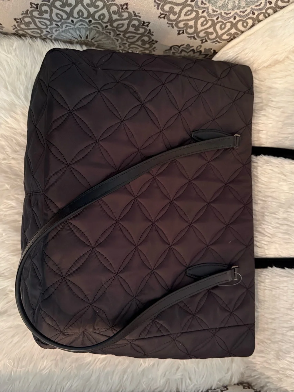 Kate Spade Jae Quilted Black Tote NWOT
